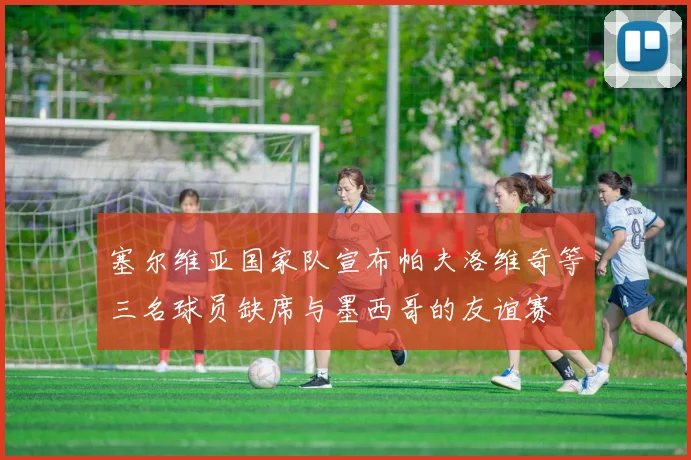 塞尔维亚国家队宣布帕夫洛维奇等三名球员缺席与墨西哥的友谊赛